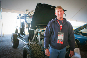 Tom Hanco, Proud Owner of a custom Jeep
