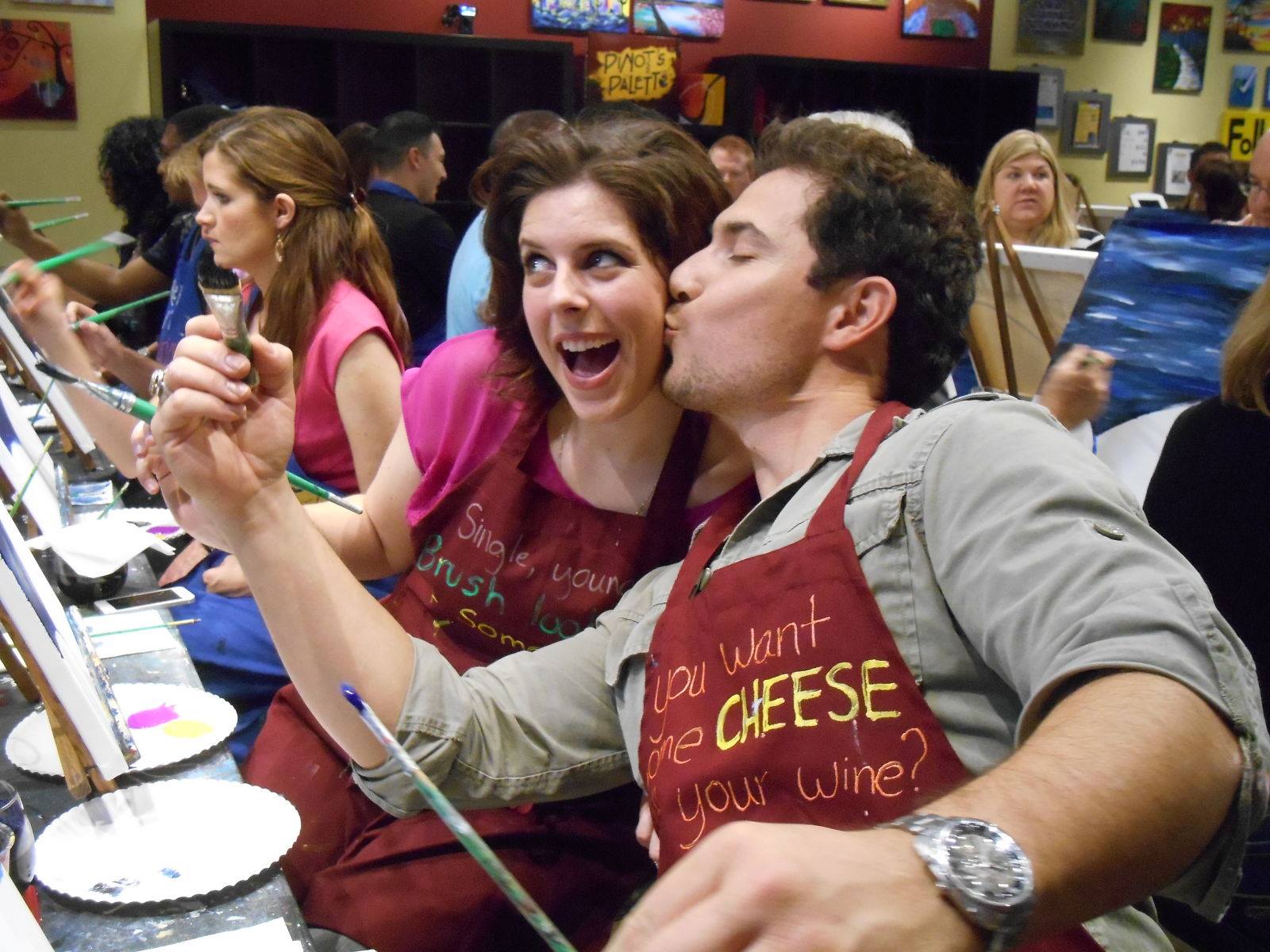 Painting and wine make for a night to remember North Valley Magazine