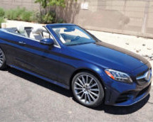 Mercedes-Benz C300  Cabriolet is up to task